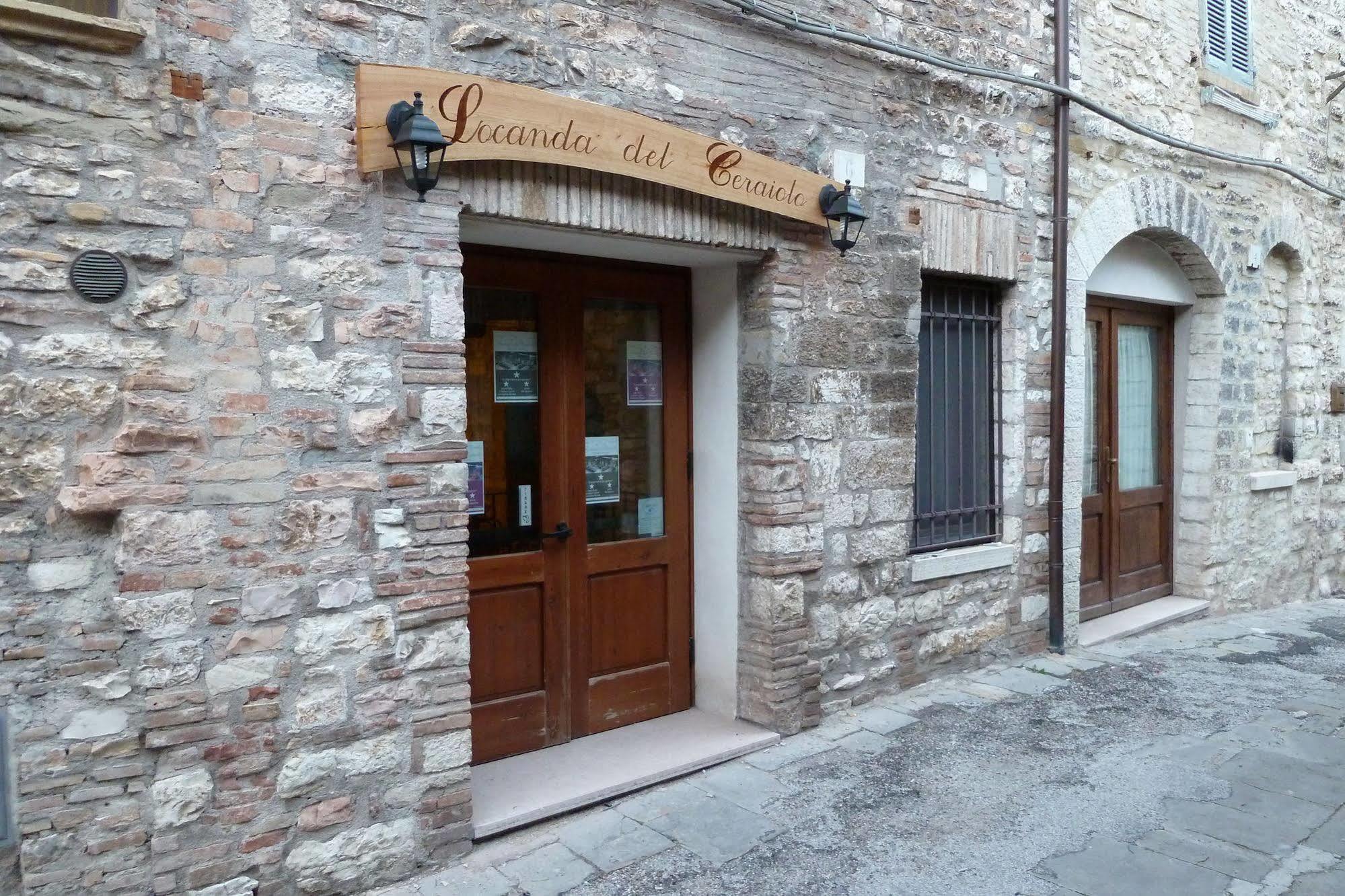 Hotel Tre Ceri Gubbio Exterior foto